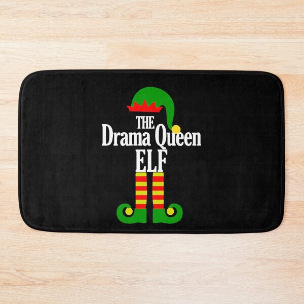 Item preview, Drama Queen Elf Matching Family Group Christmas Party Pajama Top designed and sold by WordsmithNerd.