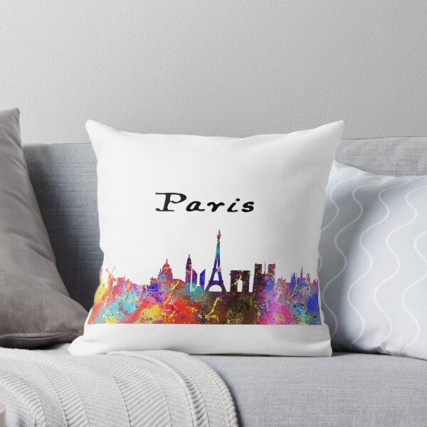 Item preview, Paris Water Colour Vector Quote Art Design Inspira designed and sold by vividpixelusa.
