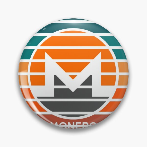 Item preview, Monero XMR Cryptocurrency Modern Sunset designed and sold by Bitcoin-Fashion.