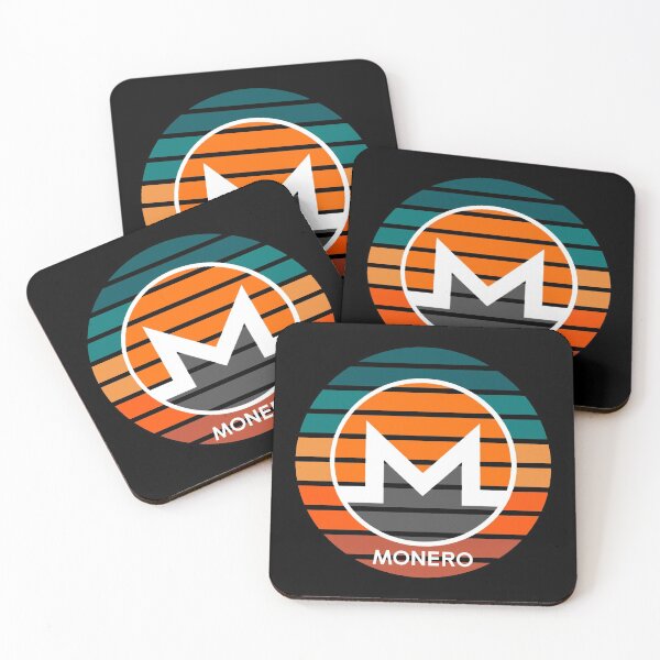 Item preview, Monero XMR Cryptocurrency Modern Sunset designed and sold by Bitcoin-Fashion.