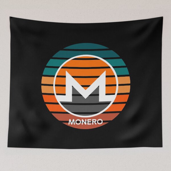 Item preview, Monero XMR Cryptocurrency Modern Sunset designed and sold by Bitcoin-Fashion.