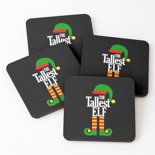 Item preview, Tallest Elf Matching Family Group Christmas Party Pajama Top designed and sold by WordsmithNerd.