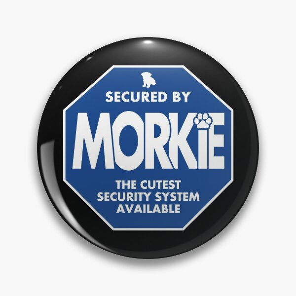 Item preview, Morkie Security Service - Blue designed and sold by ZZDeZignZ.