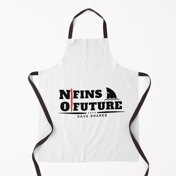 Item preview, Save the SHARKS , NO FINS NO FUTURE shirt designed and sold by Mung Phan.