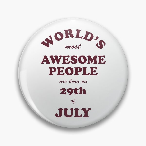 Item preview, Awesome People are born on 29th of July designed and sold by beloknet.