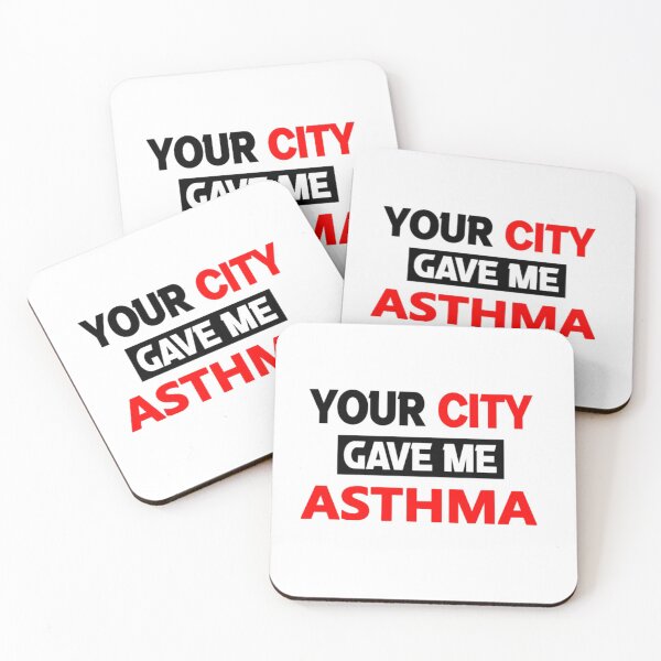 Item preview, Your City Gave Me Asthma  designed and sold by LuraLynda.
