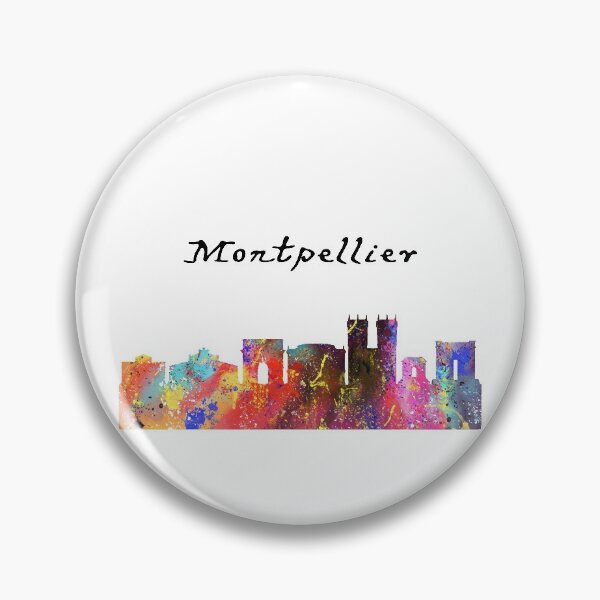 Item preview, Montpellier Quote Art Design Inspirational Motiva designed and sold by vividpixelusa.