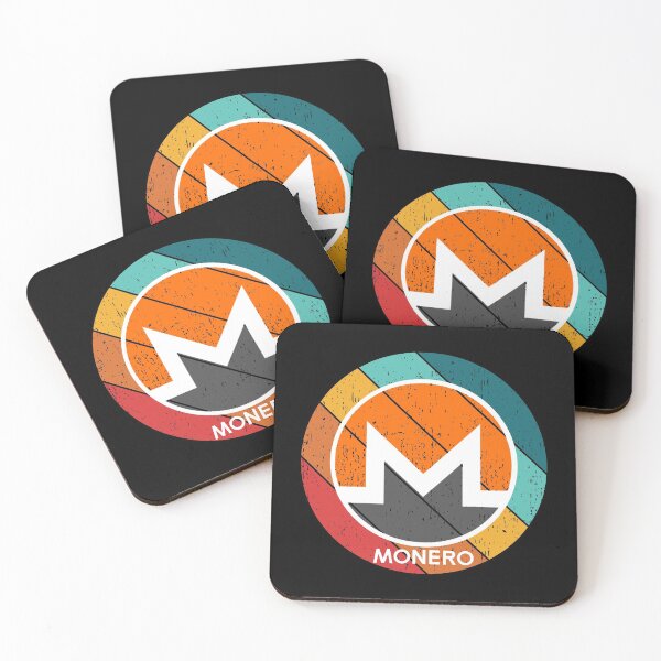 Item preview, Monero XMR Cryptocurrency Grunge Sunset designed and sold by Bitcoin-Fashion.