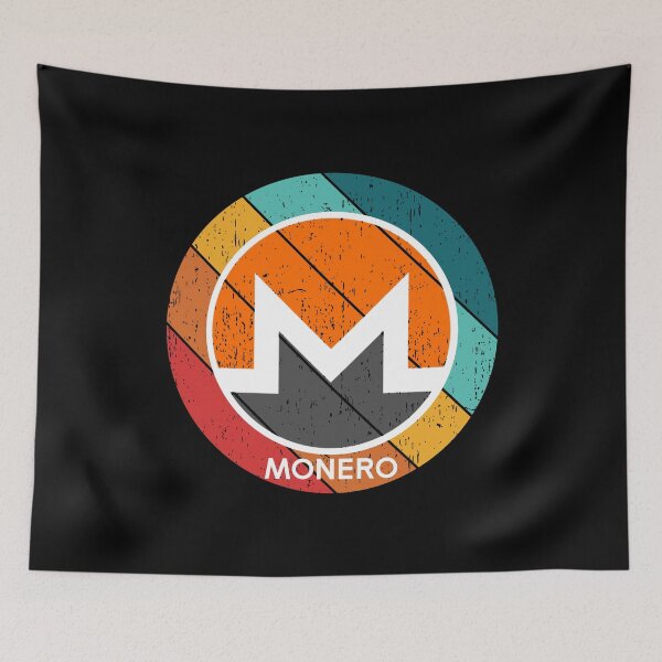 Item preview, Monero XMR Cryptocurrency Grunge Sunset designed and sold by Bitcoin-Fashion.