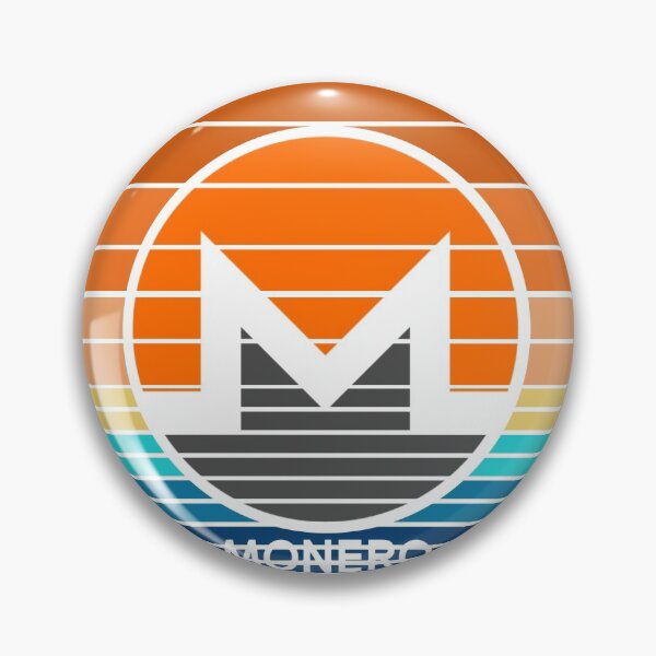 Item preview, Monero XMR Cryptocurrency Modern Sunset v3 designed and sold by Bitcoin-Fashion.