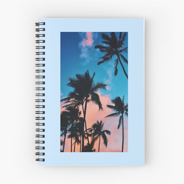 Item preview, orange blue sunsets and palm trees designed and sold by The Magic Shop Emporium.
