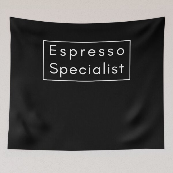 Item preview, Barista Espresso Specialist Coffee Lover Caffeine Cappuccino Latte Tea Aesthetic designed and sold by WichitaClothing.