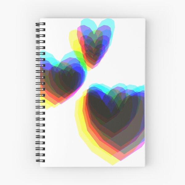 Item preview, Hearts CYMK designed and sold by Artworksy.