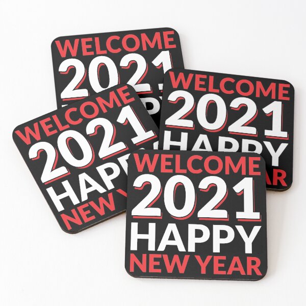 Item preview, Welcome 2021 - happy new year designed and sold by ellis-vinyasa.