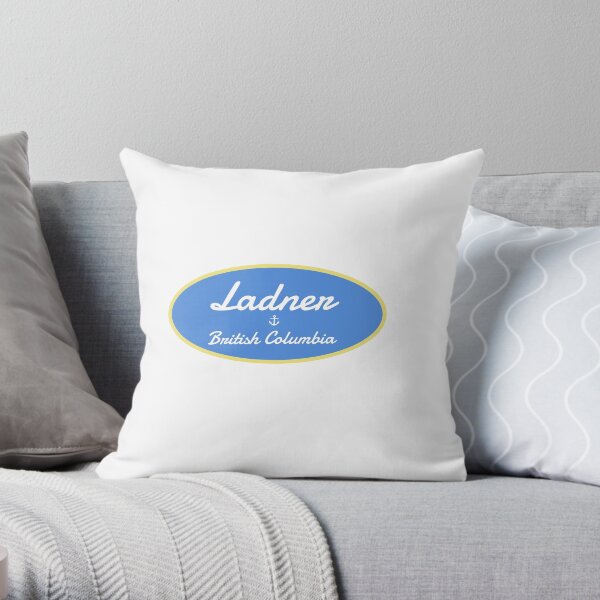 Ladner, British Columbia Throw Pillow
