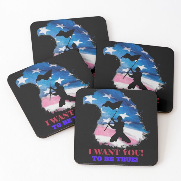 Item preview, I WANT YOU! TO BE TRUE! designed and sold by Right Passage.
