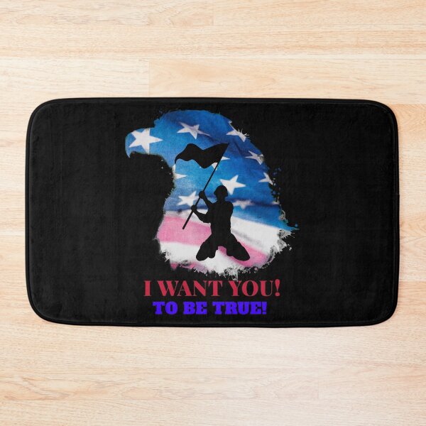 Item preview, I WANT YOU! TO BE TRUE! designed and sold by Right Passage.