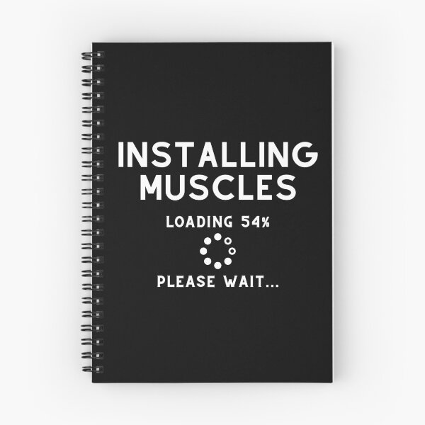 Item preview, Instalación de los músculos Espere ... designed and sold by Funny-message.