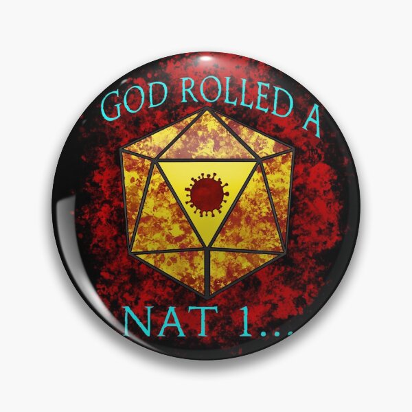 Artikelvorschau, Gott rollte eine Nat 1 entworfen und verkauft von VentiPlease.