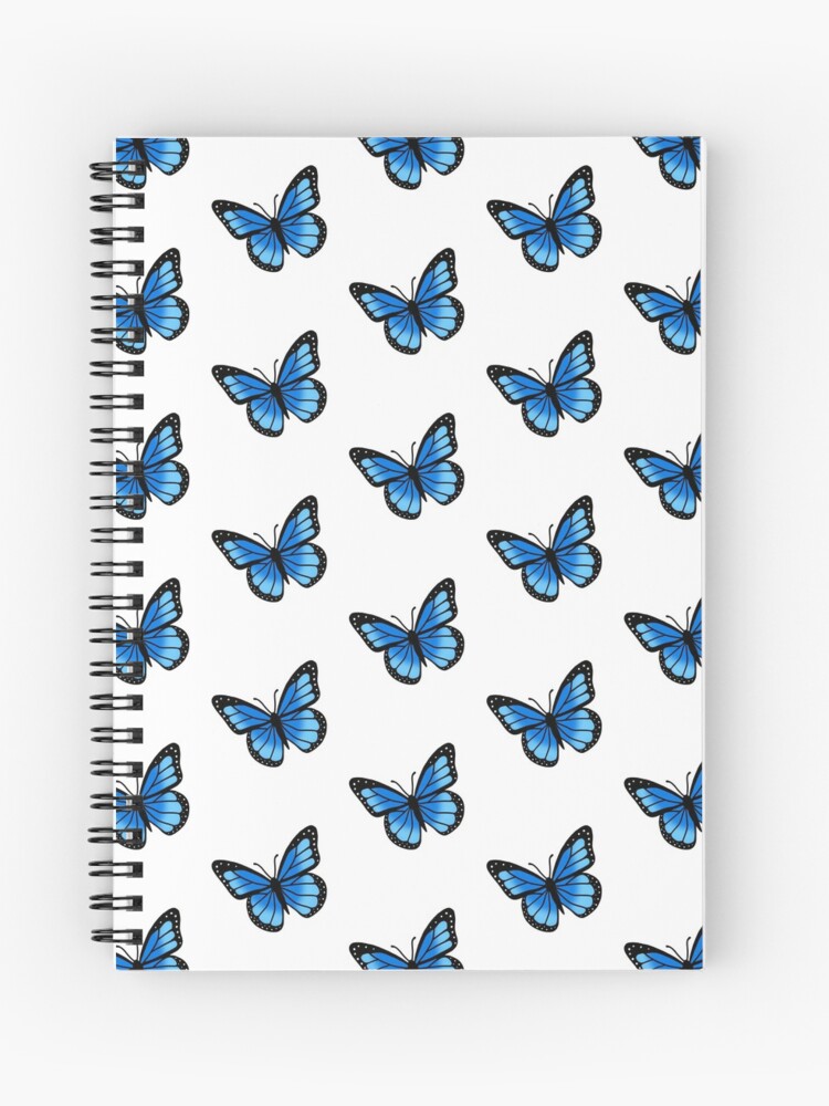 Blue Butterfly by littlemandyart  Blue butterfly, Butterfly printable,  Aesthetic stickers