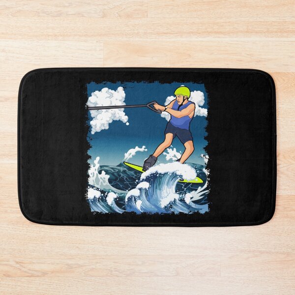 Item preview, Man Skiing on Water designed and sold by EverythingKawai.