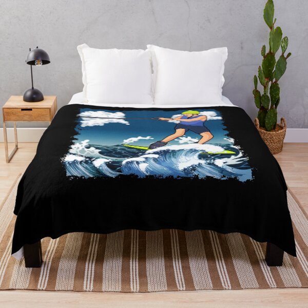 Item preview, Man Skiing on Water designed and sold by EverythingKawai.
