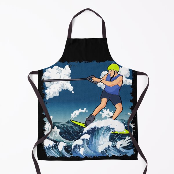 Item preview, Man Skiing on Water designed and sold by EverythingKawai.