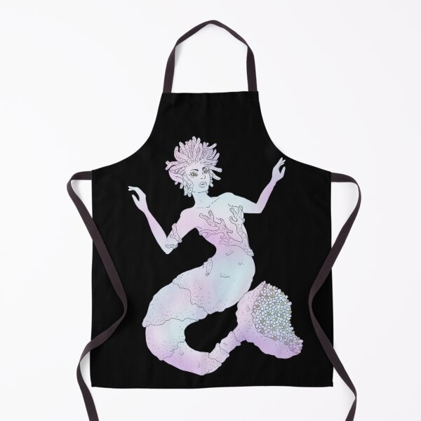 Item preview, Inked Coral Mermaid in Blue and Purple designed and sold by AvalonUnmuzzled.