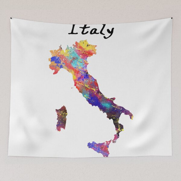 Item preview, Italy Quote Art Design Inspirational Motivational designed and sold by vividpixelusa.