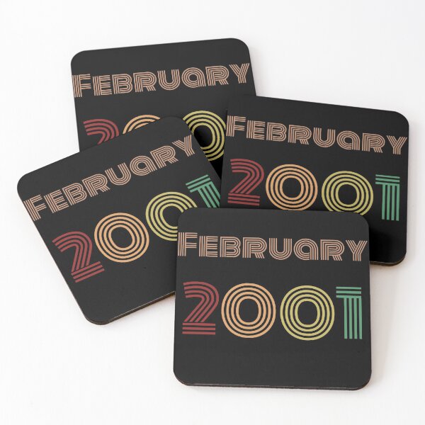 Item preview, February 2001 Design, Happy 20th Birthday. designed and sold by marosharaf.
