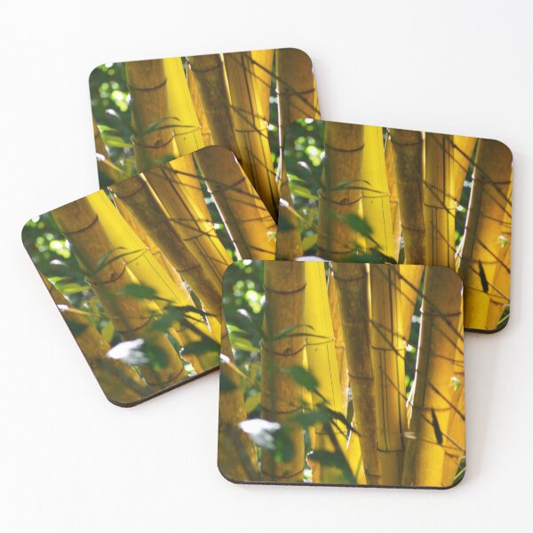 Item preview, Stalks of golden bamboo in a forest. designed and sold by EAnneH.