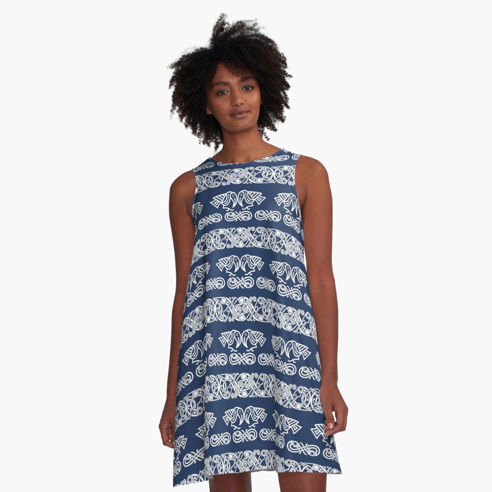 Item preview, A-Line Dress designed and sold by Odinist.
