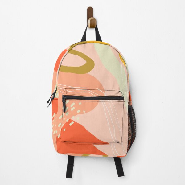 Item preview, Orange abstract shapes designed and sold by KennyLucky.