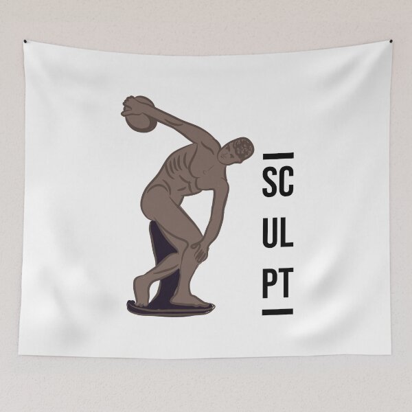 Item preview, Ancient Greek sculpture  T-shirt | Ancient Greek sculpture  poster  designed and sold by KARTICK DUTTA.