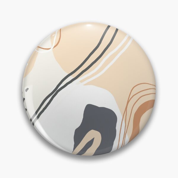 Item preview, Creme abstract shapes designed and sold by KennyLucky.