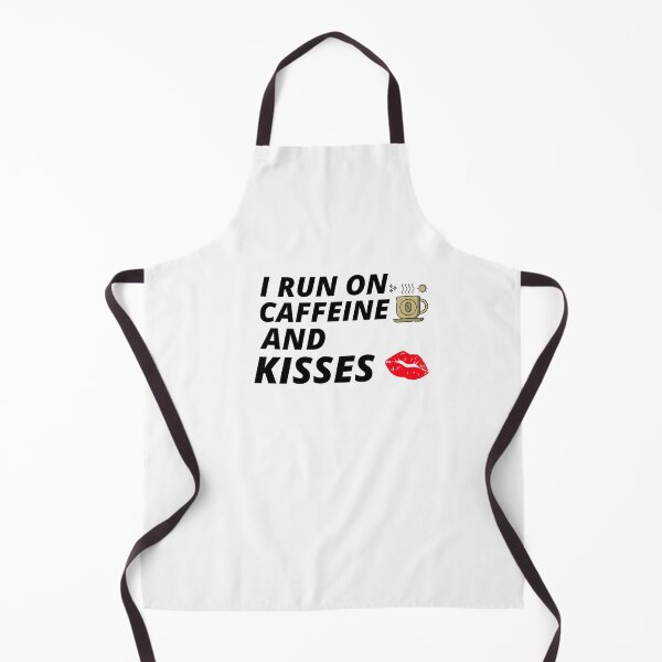 Item preview, COOL I Run On Caffeine And Kisses Coffee designed and sold by YourEssentials.