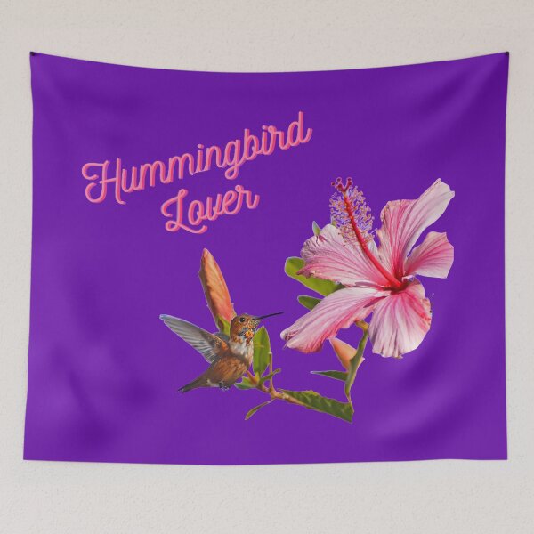 Item preview, Hummingbird Lover In Purple By Concetta Ellis designed and sold by concettaellis.