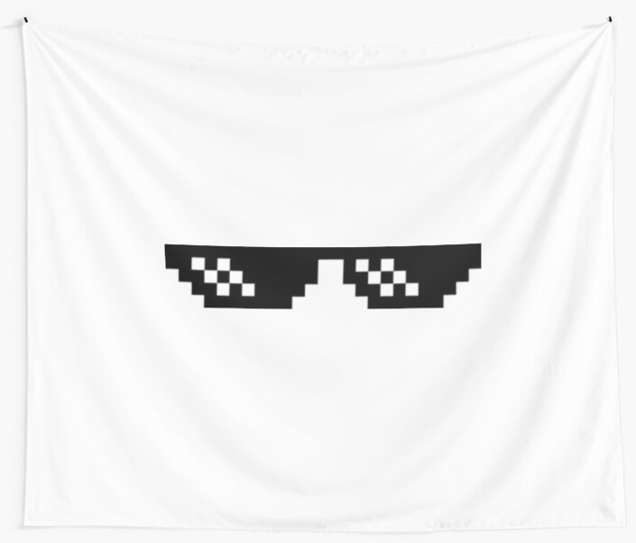 "MLG Glasses" Wall Tapestries by vinroy7 Redbubble