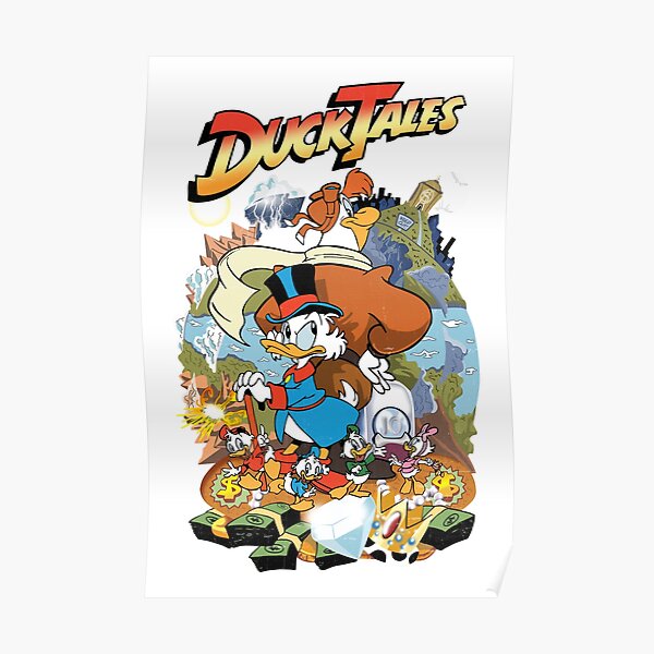 DuckTales Donald Poster