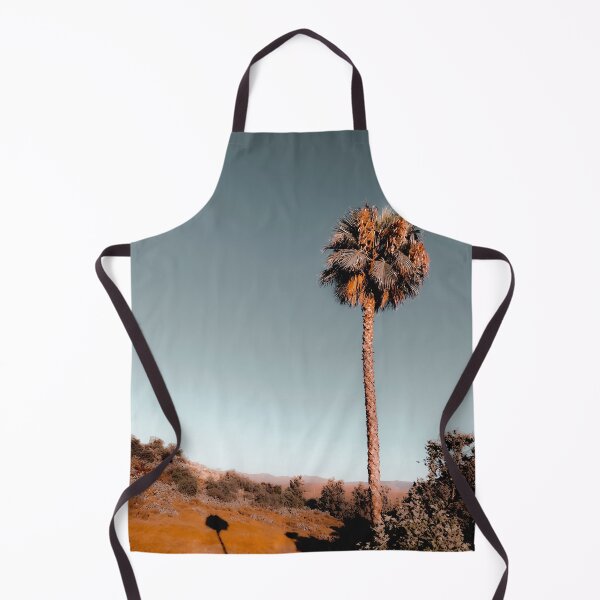 Item preview, isolated palm tree with blue sky background designed and sold by Mrvell.