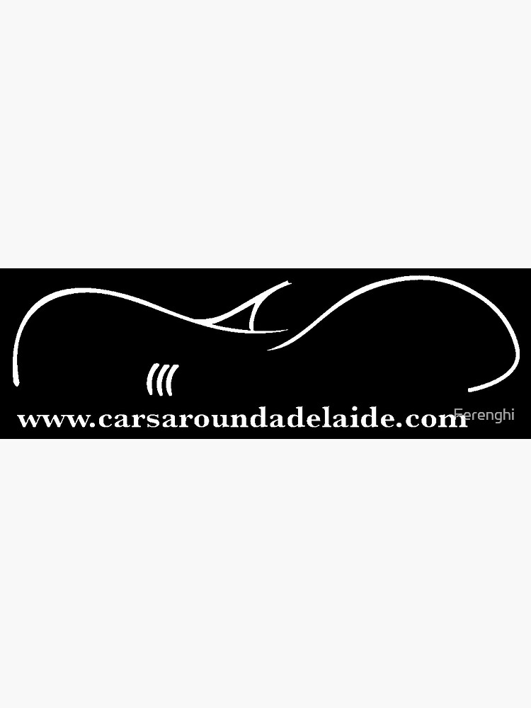"Cars around Adelaide logo" Poster by Ferenghi Redbubble