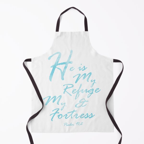 Item preview, He is My Refuge & My Fortress (Psalm 91:2) designed and sold by Feather-Apparel.
