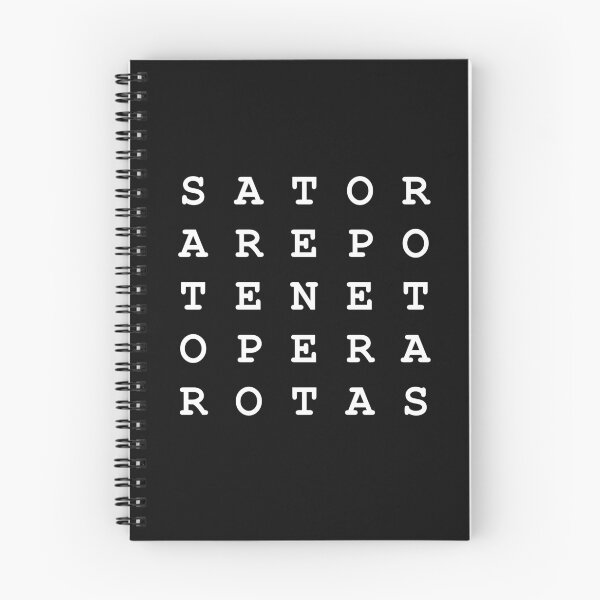 Item preview, TENET sator opera rotas arepo designed and sold by Black Cloud.