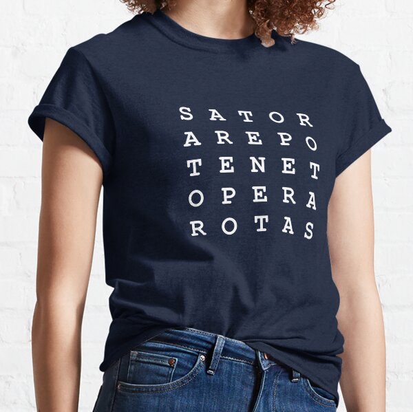 Item preview, TENET sator opera rotas arepo designed and sold by Black Cloud.