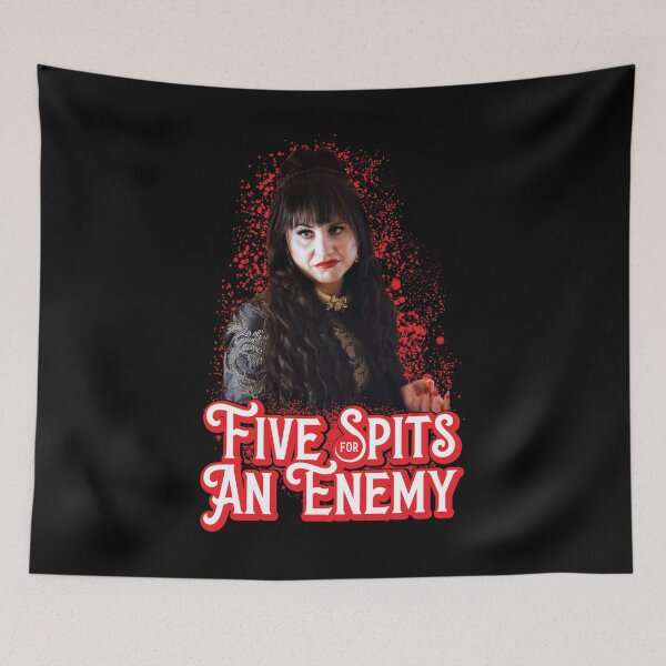 Item preview, five spits for an enemy designed and sold by unfamouzzz.