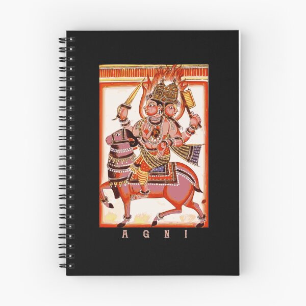 Item preview, Agni Hindu Deva  God of Fire Indian Hinduism designed and sold by h44k0n.