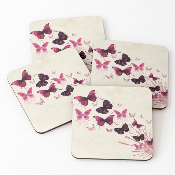 Item preview, Butterflies in Watercolor designed and sold by AlteredAtelier.