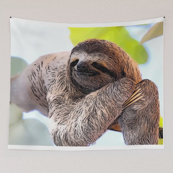 Item preview, Feelin’ mighty slothy designed and sold by ArtRoomOregon.