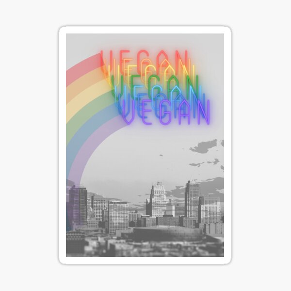 Artikel-Vorschau von Bunter Veganer, designt und verkauft von Lenock.