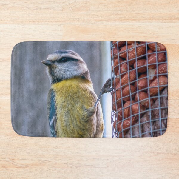 Item preview, Blue Tit on a Peanut Feeder designed and sold by Steve H Clark.